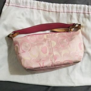 Pink Coach Purse